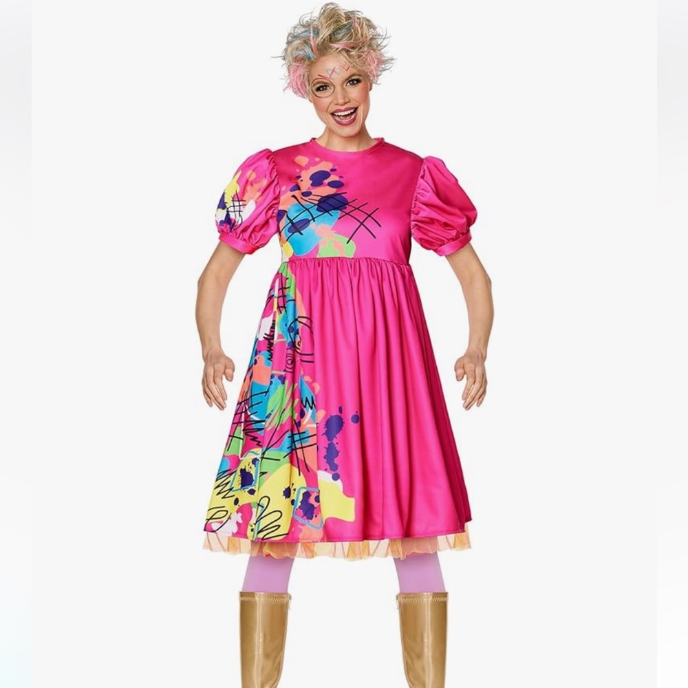 InSpirit Designs Barbie Movie Weird Barbie Adult Dress Costume